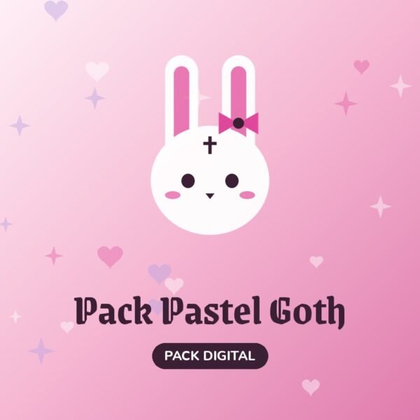 Pack Pastel Goth – CuteGothBunnie
