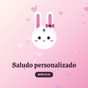 Saludo personalizado – CuteGothBunnie