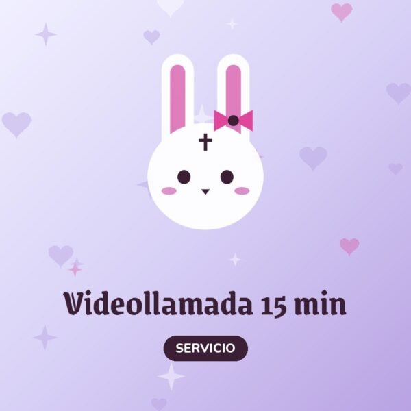 Videollamada 15 minutos – CuteGothBunnie